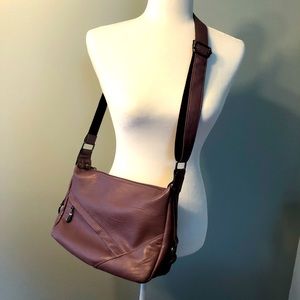 Plum colored purse